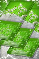 Snowdrop Keyboard Theme poster