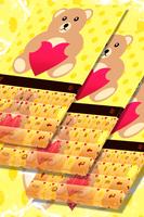 Teddy Bear Keyboard poster