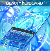 لوحة المفاتيح الجمال الملصق