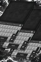 Black and White Keyboard Theme poster