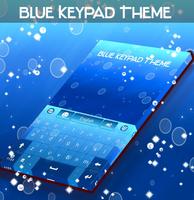 Blue Keypad Theme capture d'écran 3
