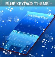 Blue Keypad Theme screenshot 3