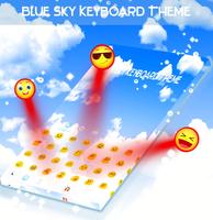 Blue Sky Keyboard Theme screenshot 1