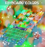 Colors Keyboard Theme Affiche