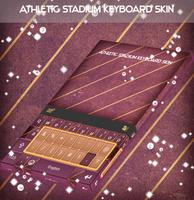 Athletic Stadium Keyboard Skin پوسٹر