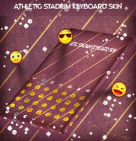 Athletic Stadium Keyboard Skin captura de pantalla 1