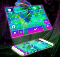 Electric Color Keyboard poster