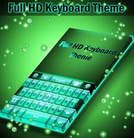 Full HD Keyboard Theme Affiche