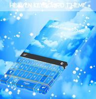 Heaven Keyboard Theme Affiche