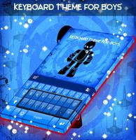 Keyboard Theme for Boys Affiche