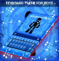 Keyboard Theme for Boys poster