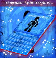 Keyboard Theme for Boys скриншот 3
