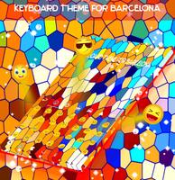 Keyboard Theme for Barcelona capture d'écran 1