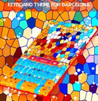 Keyboard Theme for Barcelona capture d'écran 3