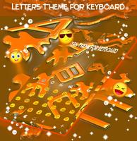 Letters Theme for Keyboard screenshot 1