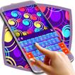 Color Swirls Keypad Theme