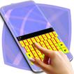 Yellow and Blue Keyboard Theme