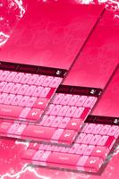 Pink Love Keyboard Theme Poster