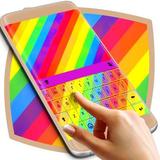 Rainbow Colors Keyboard Theme アイコン