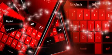 Red Black Keyboard Theme