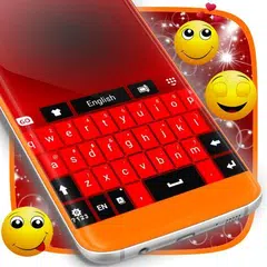 Red Black Keyboard Theme アプリダウンロード
