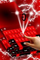 Red Black Keyboard Theme screenshot 1