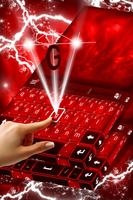 Red Storm Keyboard Theme screenshot 2