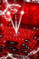 Red Storm Keyboard Theme screenshot 3