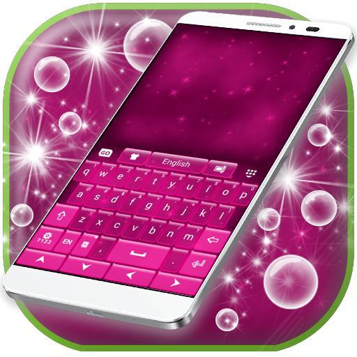 Pink Stars Keyboard