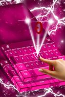 Pink Stars Keyboard screenshot 1