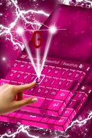 Pink Stars Keyboard screenshot 2