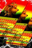 Rasta Lion Клавиатура постер