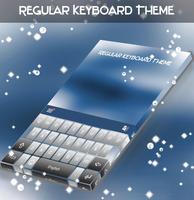 Regular Keyboard Theme Affiche