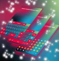 Unique Colors Keyboard Theme screenshot 2