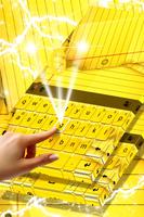 Yellow Notepad Keyboard Theme Ekran Görüntüsü 2