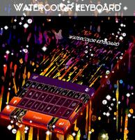 Watercolor Keyboard ポスター