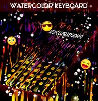 Watercolor Keyboard capture d'écran 1
