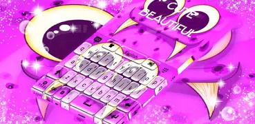 Cute Beautiful Keyboard Theme