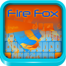 APK Fire Fox Keyboard Skin