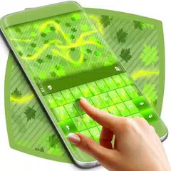 Green Leaf Keyboard Theme APK download