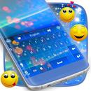 Light Blue Keyboard Theme APK