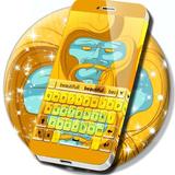 Cartoon Keyboard Theme Free simgesi