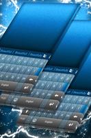 Blue Keyboard Theme with Emoji gönderen