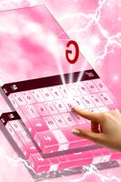 Keyboard Pink Color Theme تصوير الشاشة 1