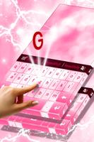 Keyboard Pink Color Theme تصوير الشاشة 2