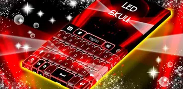 LED Skull Keyboard