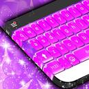 Lucky Purple Keyboard Theme APK