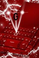 Black and Red Keyboard Theme Ekran Görüntüsü 3