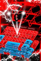 Neon Color Keyboard Theme Ekran Görüntüsü 3