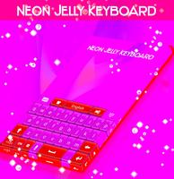 Neon Jelly Keyboard capture d'écran 3